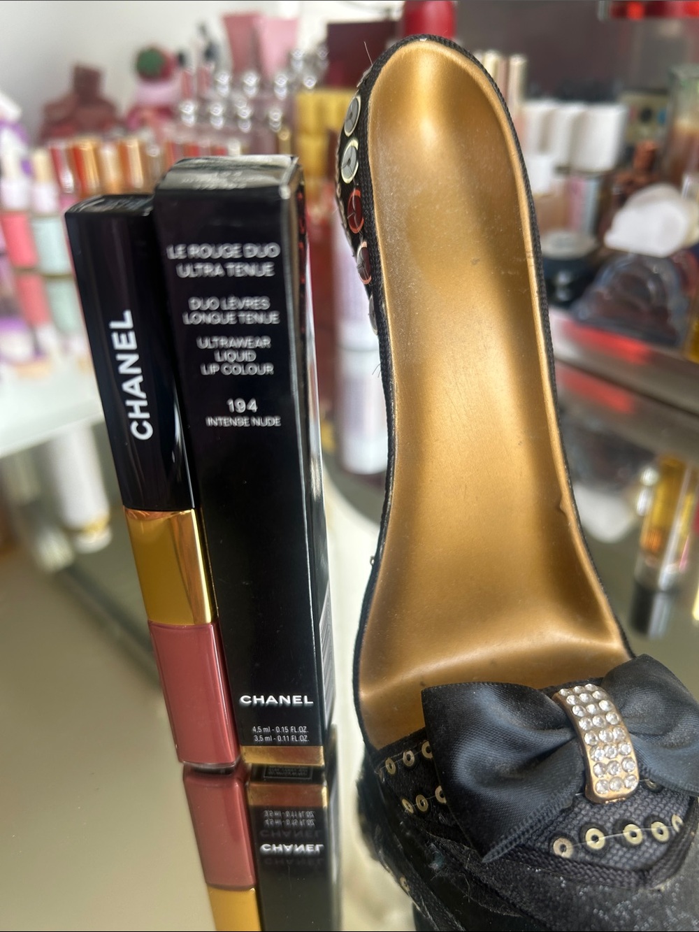 CHANEL Le Rouge Duo Ultra Tenue Liquid Lip - intense nude 194